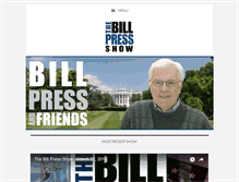Tablet Screenshot of billpressshow.com